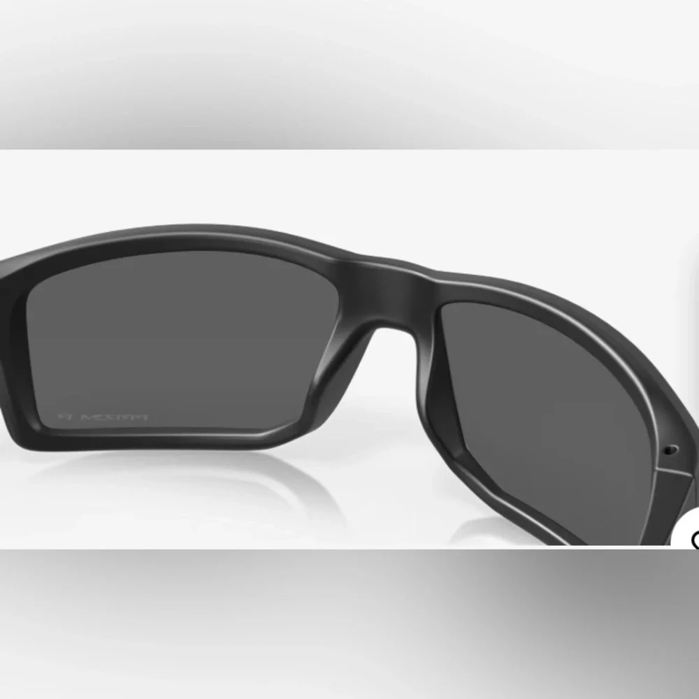 NWOT - Authentic - Oakley Gibston Polarized Sunglasses - Black / Grey - Picture 14 of 16